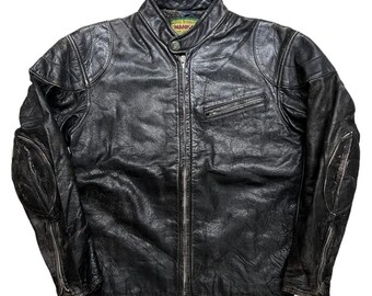 very rare vintage jacket leather nankai rider racing motorcycle made in japan