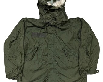Size L 80's Vintage US Army M-65 Fishtail Parka Jacket Clean - Etsy