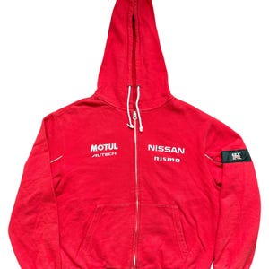 very rare vintage jacket hoodie nissan nismo racing skyline GTR