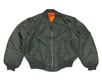 Very Rare Vintage Jacket Flight Bomber MA 1 Alpha Industries