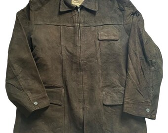 very rare vintage jacket suede leather hercules outerwear by sears brown