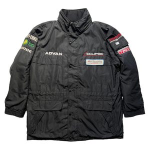 very rare vintage jacket toyota racing development TRD eclipse advan enkei