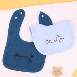 Baberos personalizados para bebés, baberos bordados personalizados para bebés, baberos personalizados para bebés, baberos personalizados para bebés, regalo personalizado para bebés, regalo para baby shower