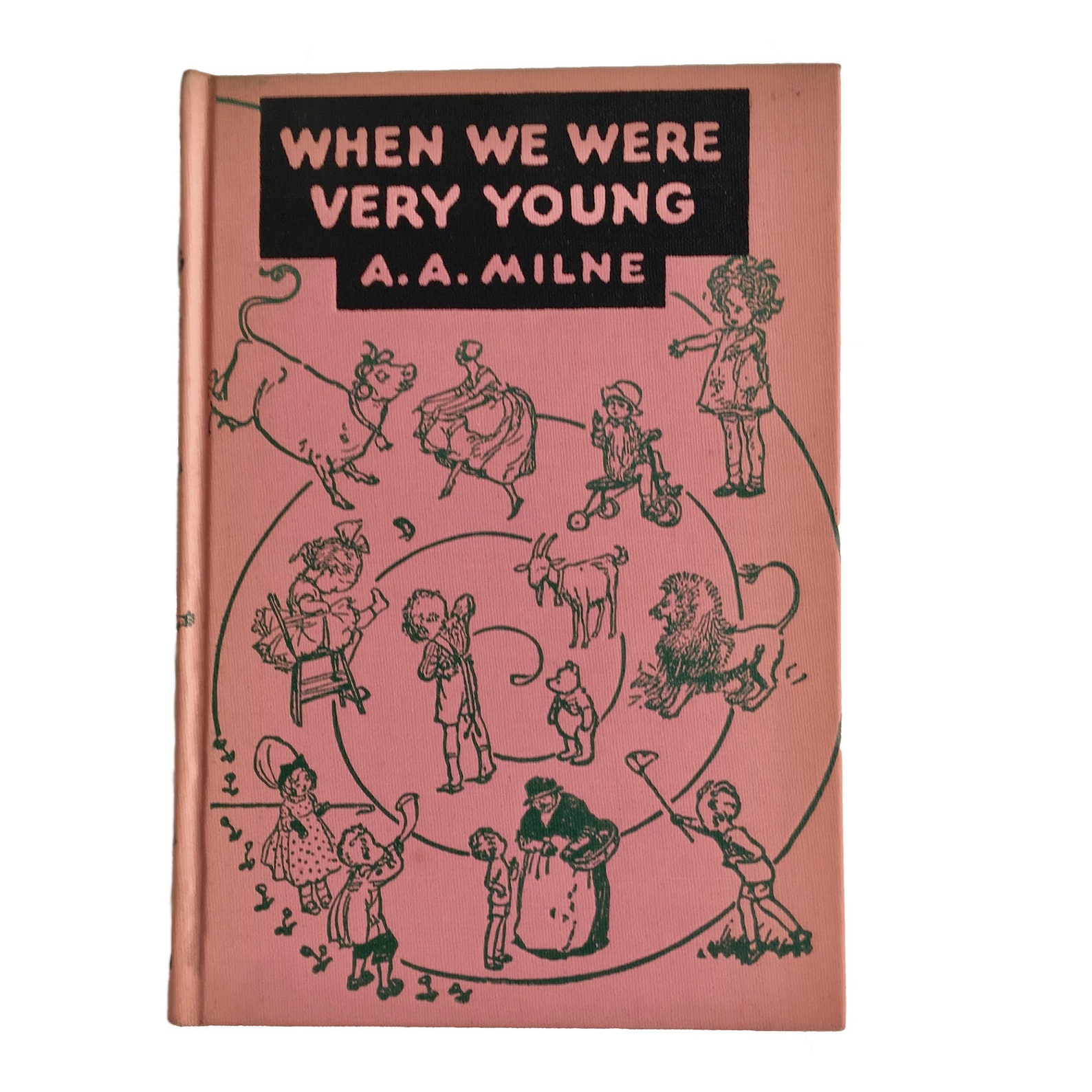 When We Are Very Young A A Milne 1950 Winnie the Pooh Ernest H Etsy