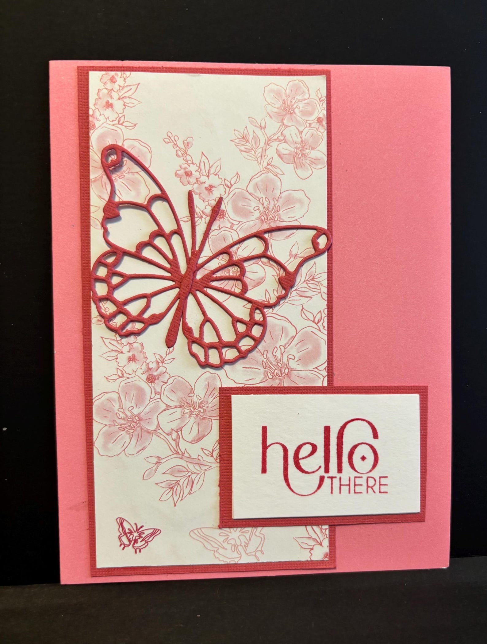 Handmade Butterfly Greeting Card Set: Scrapbook Paper, 3D Die-cut - Etsy