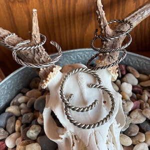 Vintage Sterling Silver Cuff Bracelets