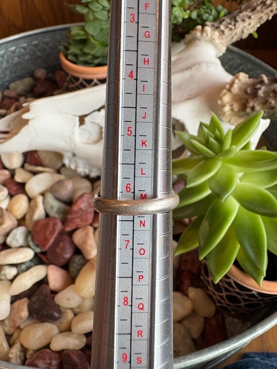 Native American Feather Statement Ring with Hallm… - image 3