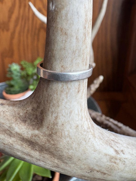 Native American Statement Ring with Hallmark (MKL… - image 3