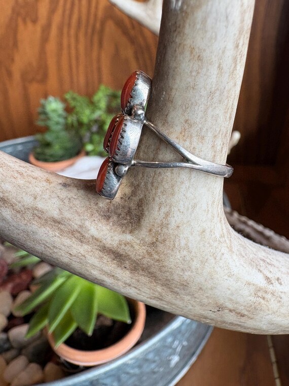 Native American Statement Ring Hallmark (LR) Ster… - image 2