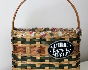 Cat Fancy Basket Weaving Pattern
