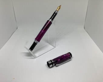 Purple Acrylic Fountain Pen