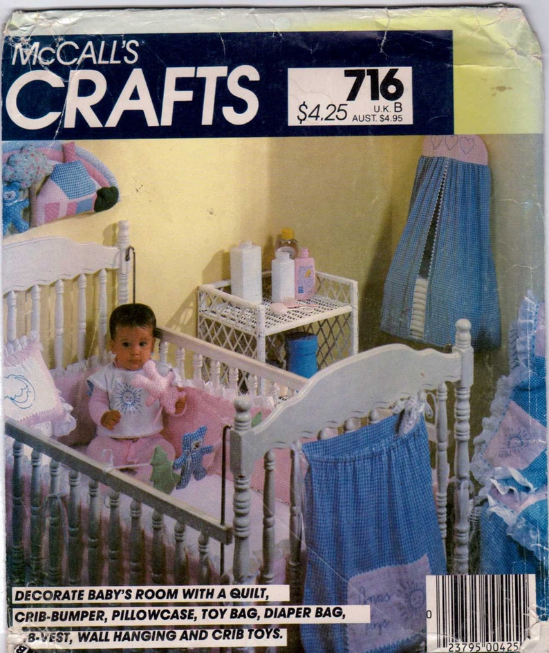 crib bedding patterns mccalls