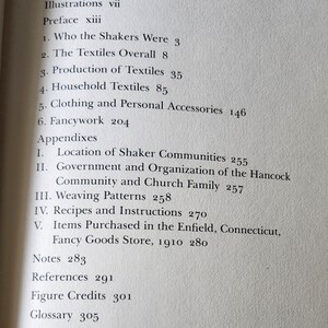 Shaker Textile Arts, vintage book, B Gordon 1980, New England historical reference image 3