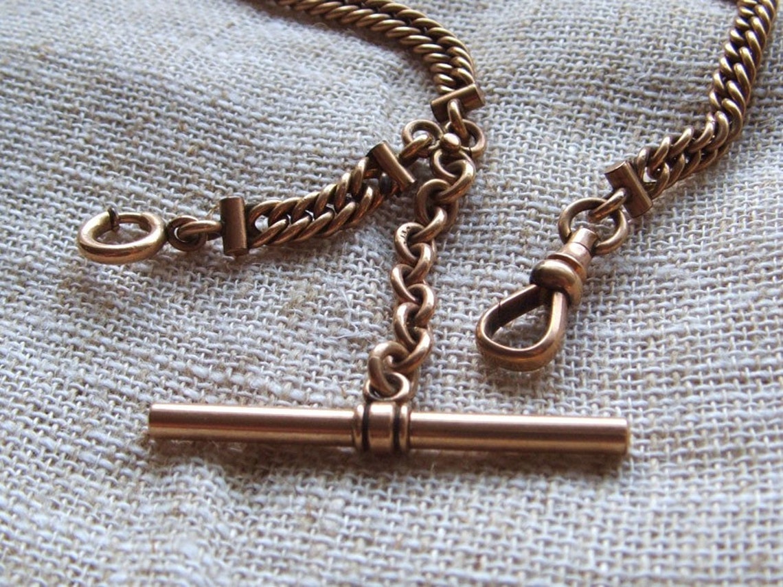 1880s Antique Simmons Watch Fob Chain Etsy