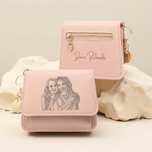 Custom Women Wallet,Mini Wallet Women,Mini Card Holder,Easy Sew Wallet,Card Holder Wallet,Personalized Birthday Gift,Minimalist Women Wallet
