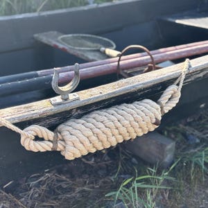 Handmade Hemp Rope Fender: Swedish Craft, Sustainable Marine Decor