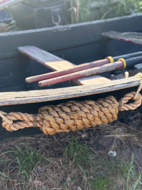 Classic Rope Fender – Medium | Handmade from Authentic Manila