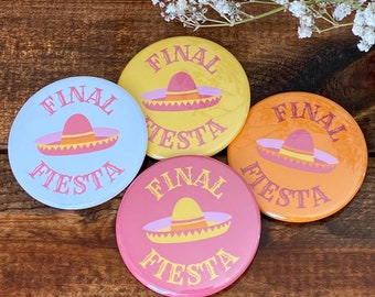 Final Fiesta Button Bachelorette Button