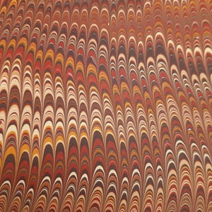 Marbled paper, bookbinding paper, decor paper, scrapbooking paper, marble design, hand-painted paper 05.03.05