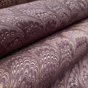 Marbled paper, bookbinding paper, decor paper, scrapbooking paper, marble design, hand-painted paper 05.03.04