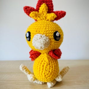 Handmade Shiny Fire Chick- For Collectors - Anime Fans
