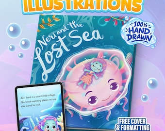 Custom Children's Book Illustrator for Self Publishing | Full Book Illustration Package KDP & IngramSpark
