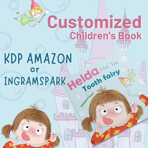 Children's Book Illustration: Custom Cover Design (Digital Item) image 2