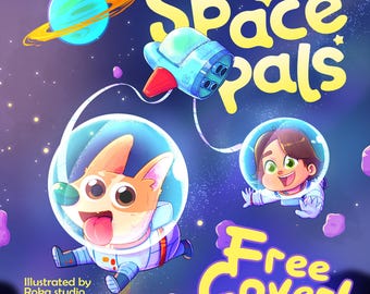 Custom Children Book Illustration by Professional Picture Artist - Kids Story Design Service