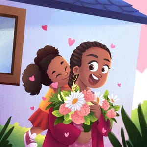 Custom Children Book Illustration, Artist for Hire: Picture Book with Coloring Pages for Kids with Cover Design by Professional Illustrators