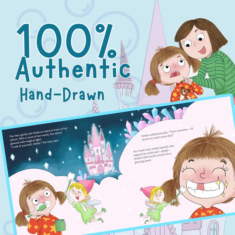 Children's Book Illustration: Custom Cover Design (Digital Item) image 3