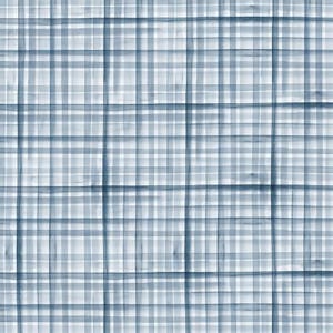 May include: A seamless pattern of overlapping blue and white lines creating a checkered design.