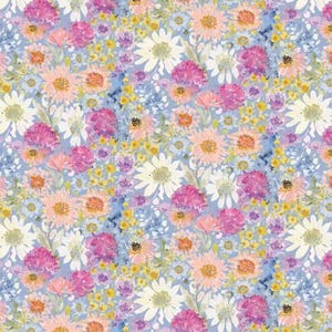 Spring It On Multi Floral DCJ2764 by Clara Jean for Dear Stella