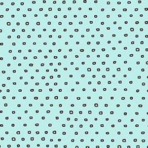 May include: A repeating pattern of small, black, irregular squares on a light blue background. The squares are evenly spaced, creating a textured, dotted effect across the surface. The design is simple and modern.
