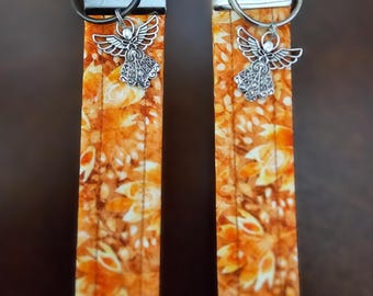 Fabric Wristlet Keychains/Key Fobs