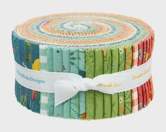 First Blooms 2.5" Rolie Polie 40pcs by Heather Peterson for Riley Blake Designs