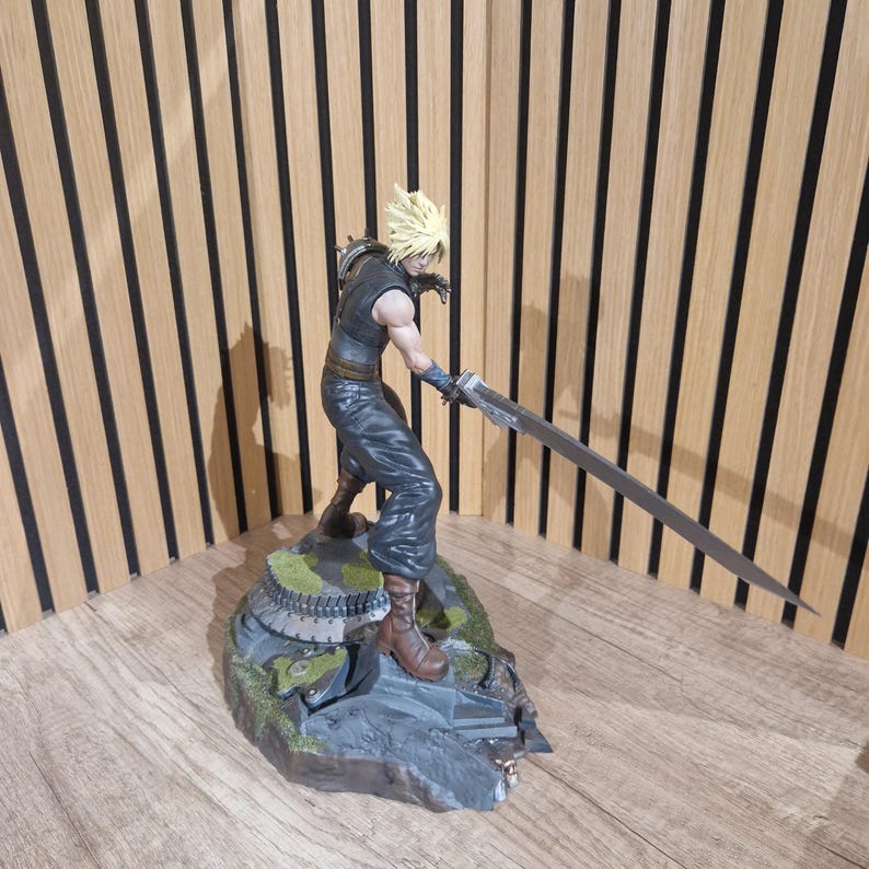 3D Clad Figurine, Resin Statue, 35.5cm 3D Printed Figurine, Fan Art ...