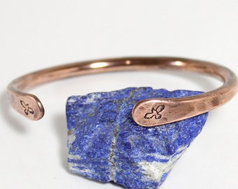 Bird, Hawk, Dove Copper Cuff Bracelet | Heavy Gauge Copper Cuff | Inspirational Bracelet guerrier homme, mens cuff bracelet