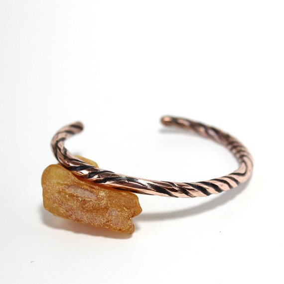 solid copper cuff bracelet