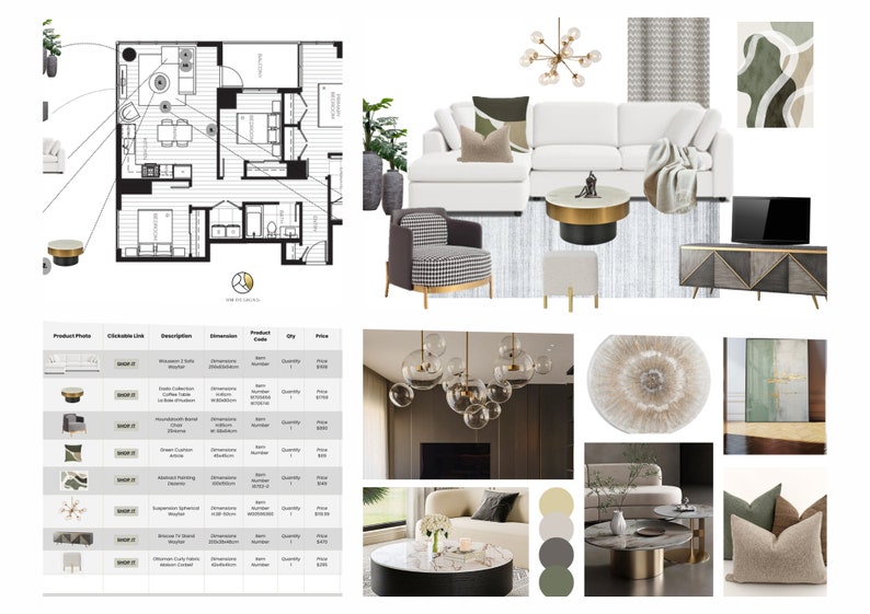 1 Room -custom Virtual Interior Design | Full Interior Design Service ...