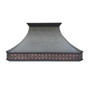 Custom Copper Range Hood, Handcrafted Range Hood Cover, Kitchen Furniture, Kitchen Design, Kitchen Decor