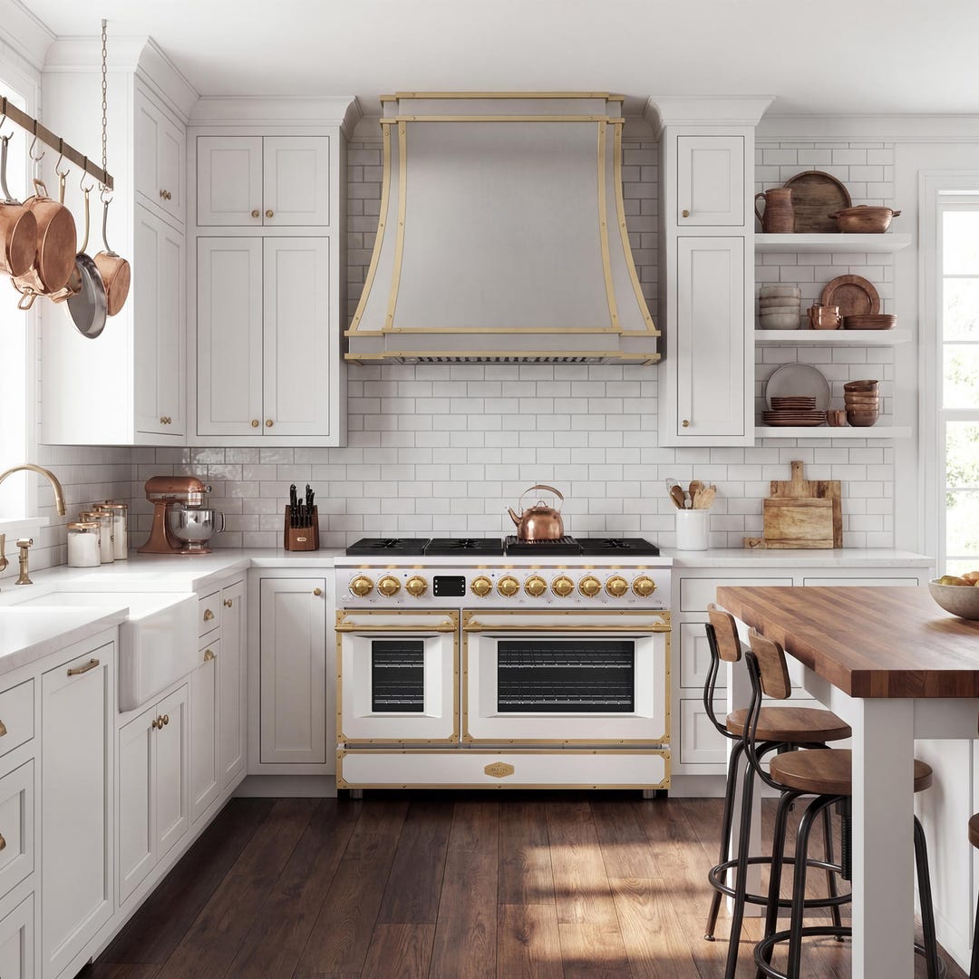 Custom Range Custom Stainless Steel Range Hood: Handcrafted Kitchen Furniture - Etsy