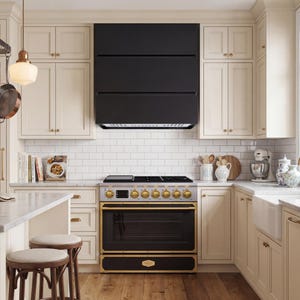 Custom Stainless Steel Range Hood: Handcrafted Kitchen Furniture