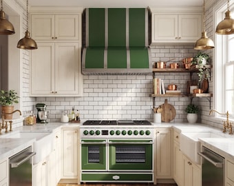 Custom Stainless Steel Range Hood: Handcrafted Kitchen Furniture
