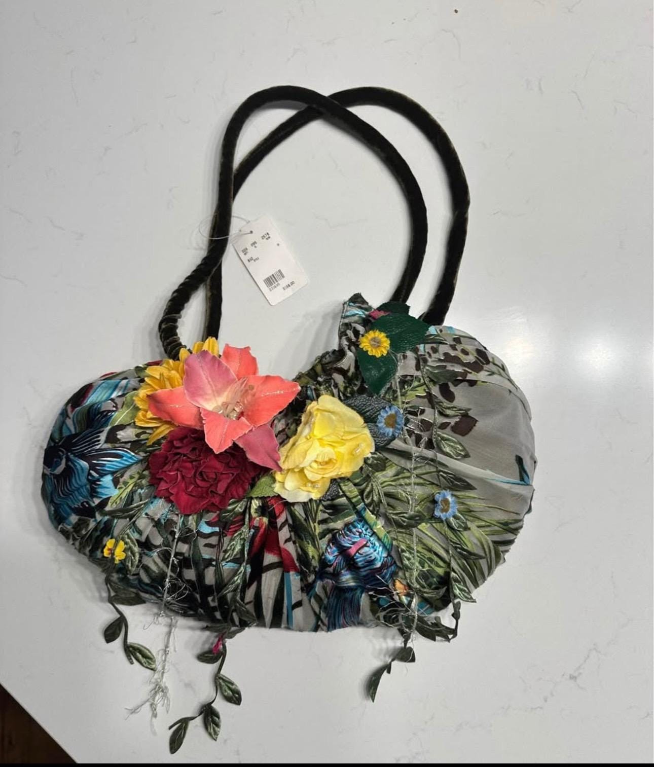 Mary Frances Purse & Matching Scarf - Vintage, Brand new with tags!