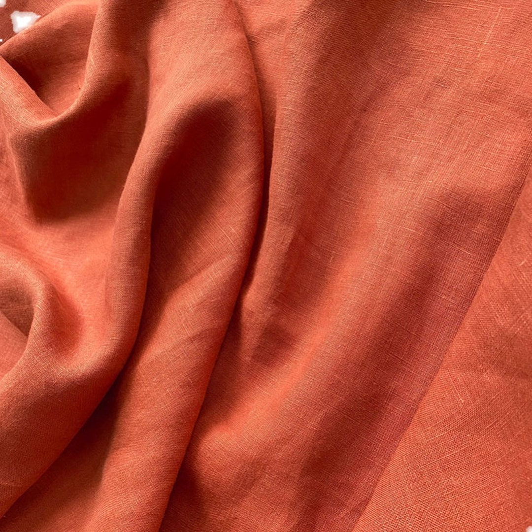 Extra Wide Linen Fabric 100 Pure Flax Cloth Stone Washed Soft Linen Medium Weight Width 110