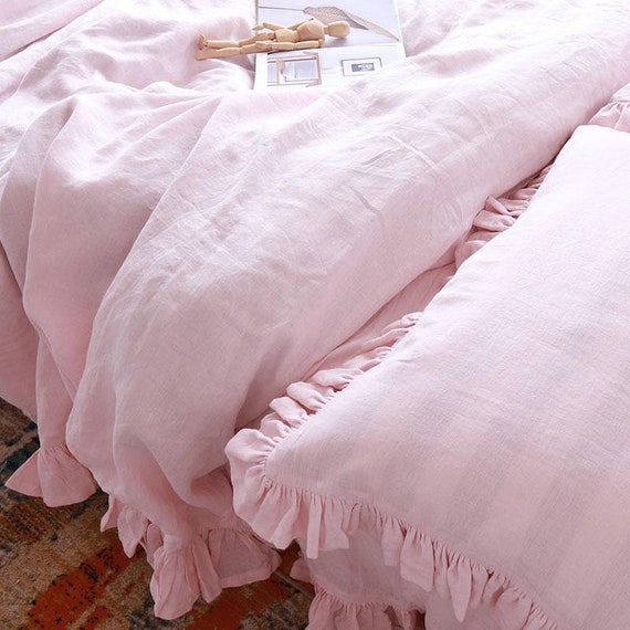 Frilled pillowcases sale