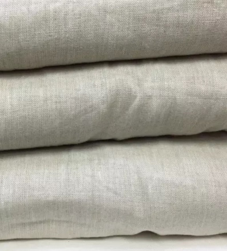 Extra Wide Linen Fabric 100 Pure Flax Stone Washed Linen Etsy