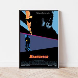 Manjäger Film Poster, Wohnkultur, Leinwand Wandkunst, personalisiertes Geschenk, individuelles Poster, Wand Kunst Druck