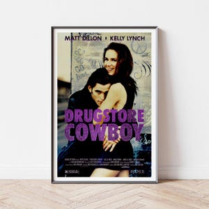 ドラッグストア カウボーイ　特大 ポスター 101cm×69cm ドラッグストア カウボーイ DRUGSTORE COWBOY ガス ヴァン サント 特大
