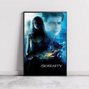 Serenity Film Poster, Wohnkultur, Leinwand Wandkunst, personalisiertes Geschenk, individuelles Poster, Wand Kunst Druck